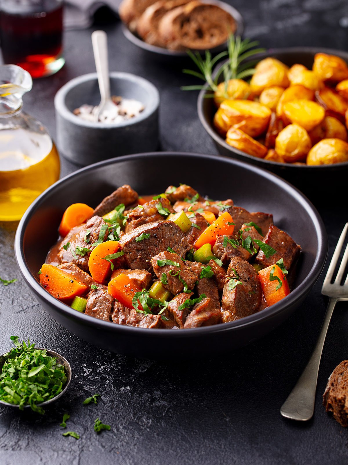Classic Beef Stew with Vegetables